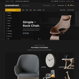 Woodmart Karanlık Tema
